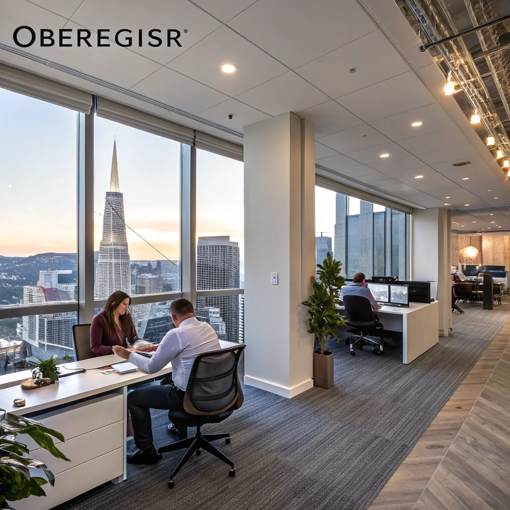 OBEREGISR's first office space in San Francisco